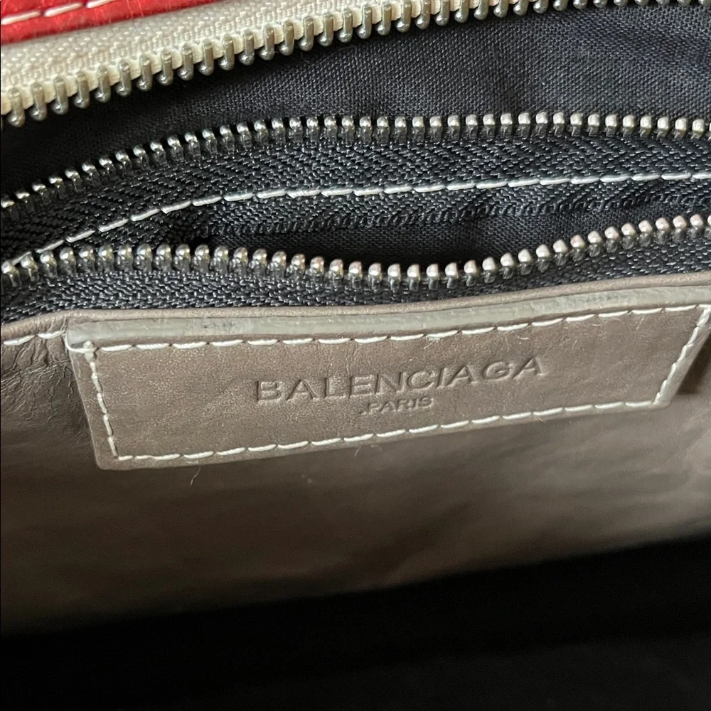 Rare Balenciaga Lambskin 2-way Bazar Bag